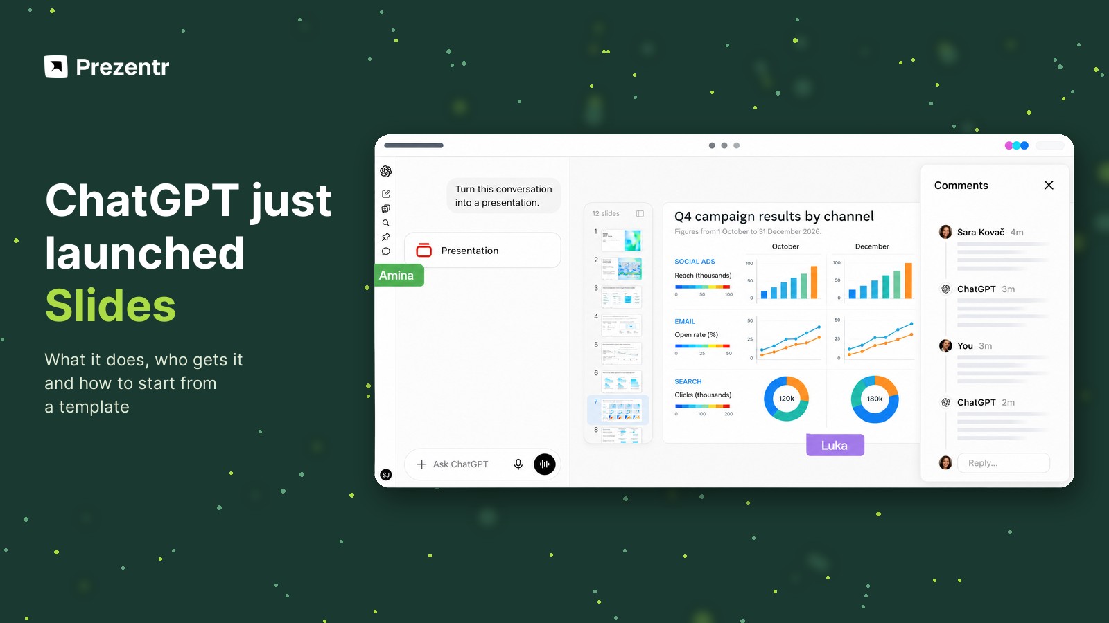 ChatGPT Just Launched Slides: What It Does, Who Gets It and How to Make Decks That Look Like Yours