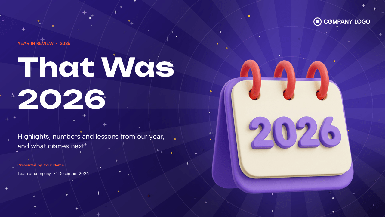 Year in Review PowerPoint Template full version, slide 3
