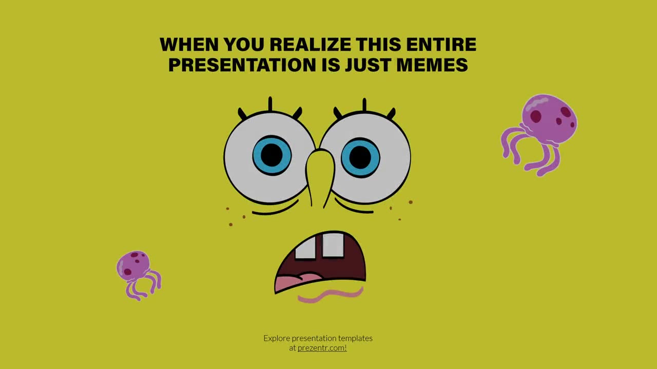 Meme Powerpoint SpongeBob Meme PowerPoint Template Preview Video | Prezentr
